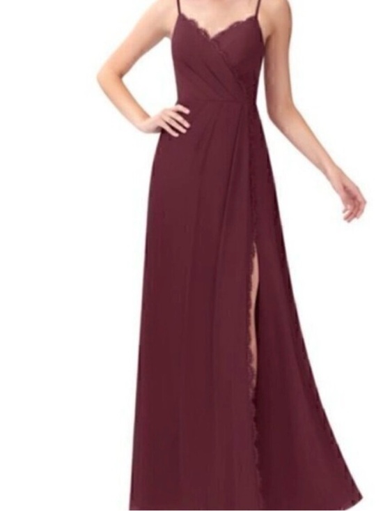 Azazie Dresses & Skirts - Azazie Tegan bridesmaid dress in Cabernet